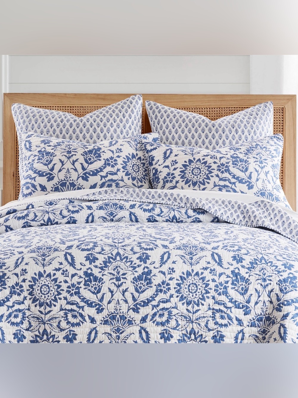 Levtex Home CLARA BLUE EURO SHAM SET OF 2 - Picture 2 of 6